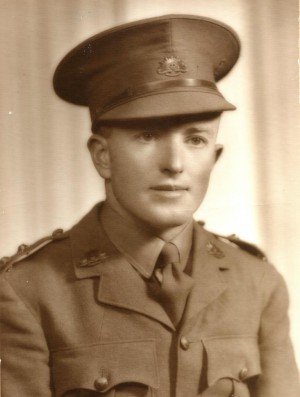 Dick Brackenreg, 1940s. Image courtesy of Pamela Hunt, Canberra Grammar archives.